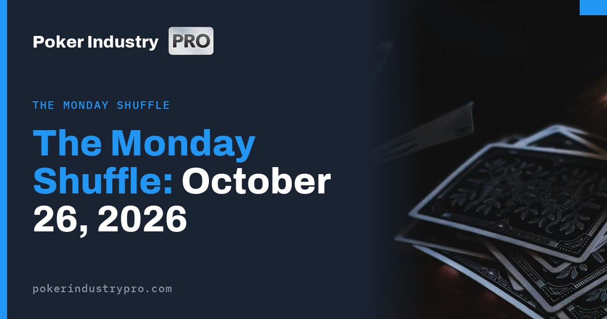 The Monday Shuffle: October 26, 2026