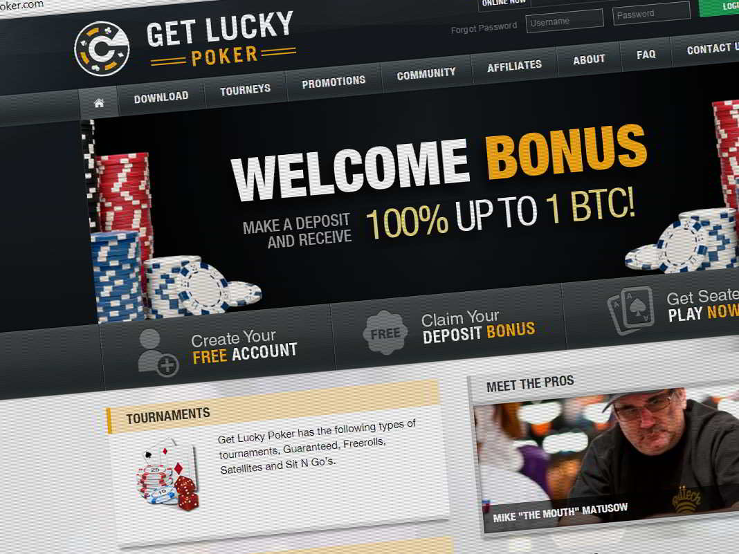 Mizrachi and Matusow Go Live with Bitcoin Poker Room “Get Lucky Poker” |  Poker Industry PRO