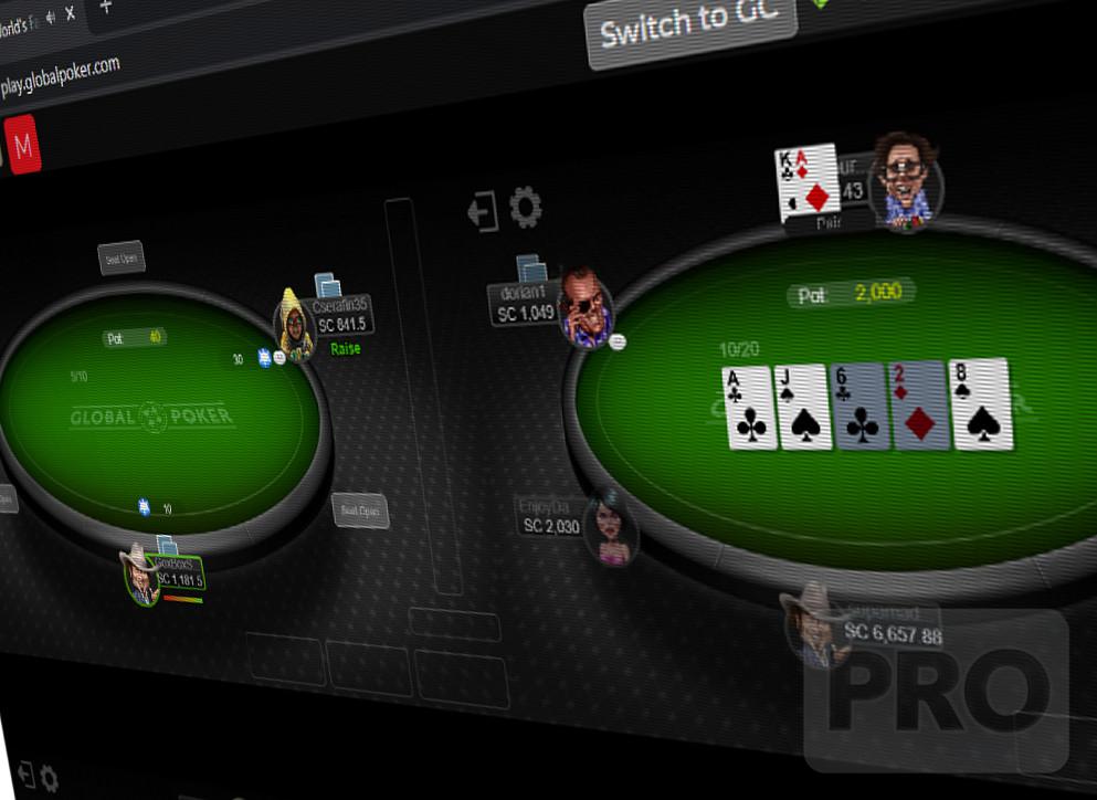 Sweepstakes” US-Friendly Online Poker Room Global Poker Runs Tournament ...