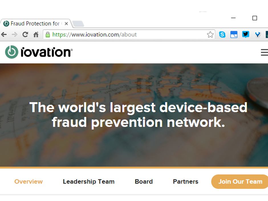 Nevada Gaming Control Board Approval of Iovation Application