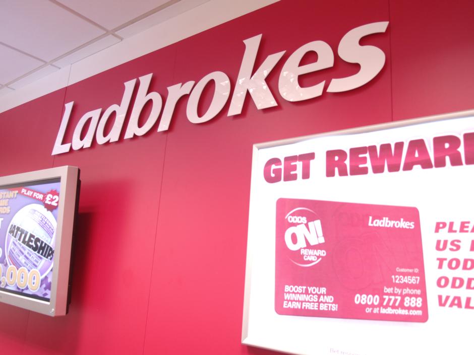Get reward. Ladbrokes. LADB.