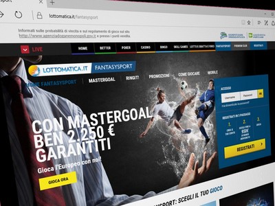 Lottomatica Daily Fantasy Sport Interface