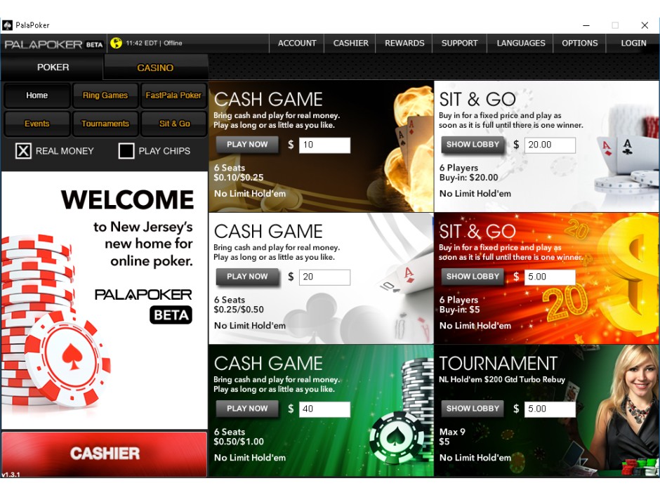 Nj pala online casino