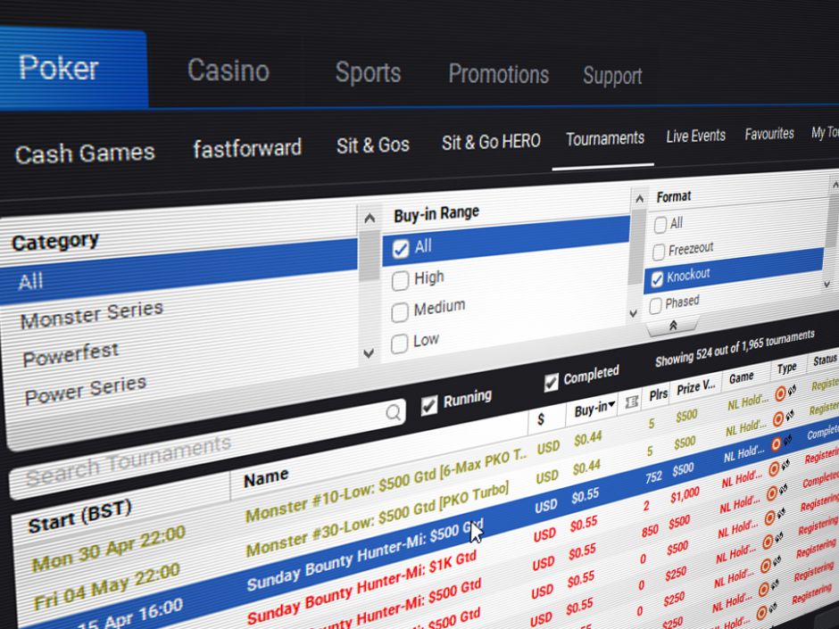 Partypoker Axes Bounty Rake in All Progressive Knockout Tournaments