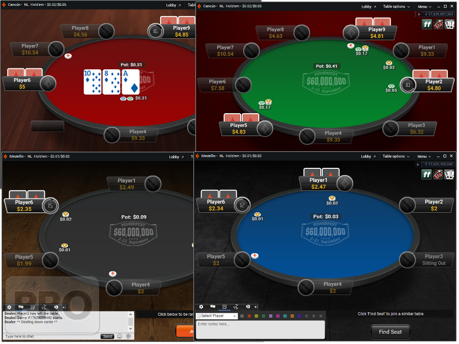 Partypoker: Softwareupdate and new look - How good is it