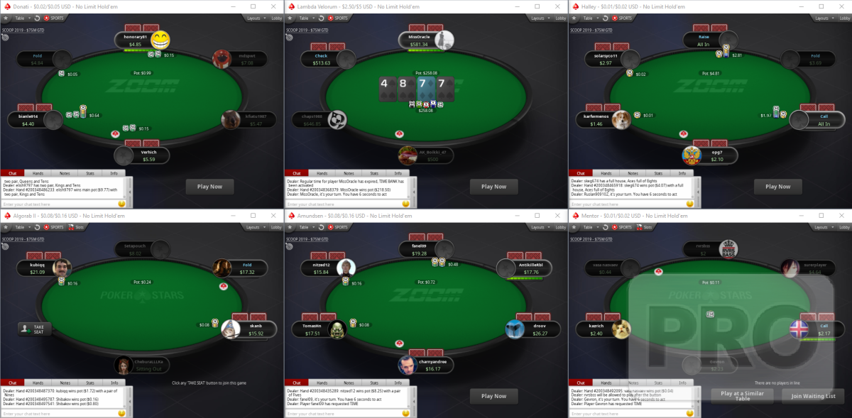 crane Tochi tree Resonate Six-Max Cash Game Table Limit Rolls Out on PokerStars Europe | Poker  Industry PRO