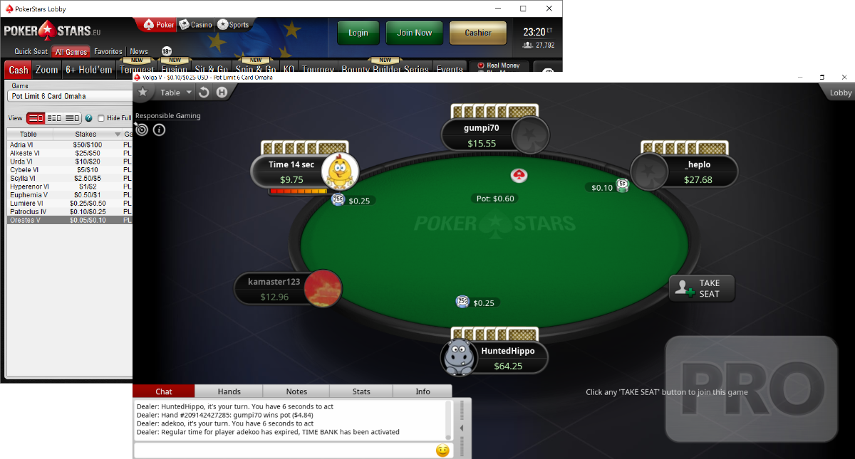 download the new version for android PokerStars Gaming