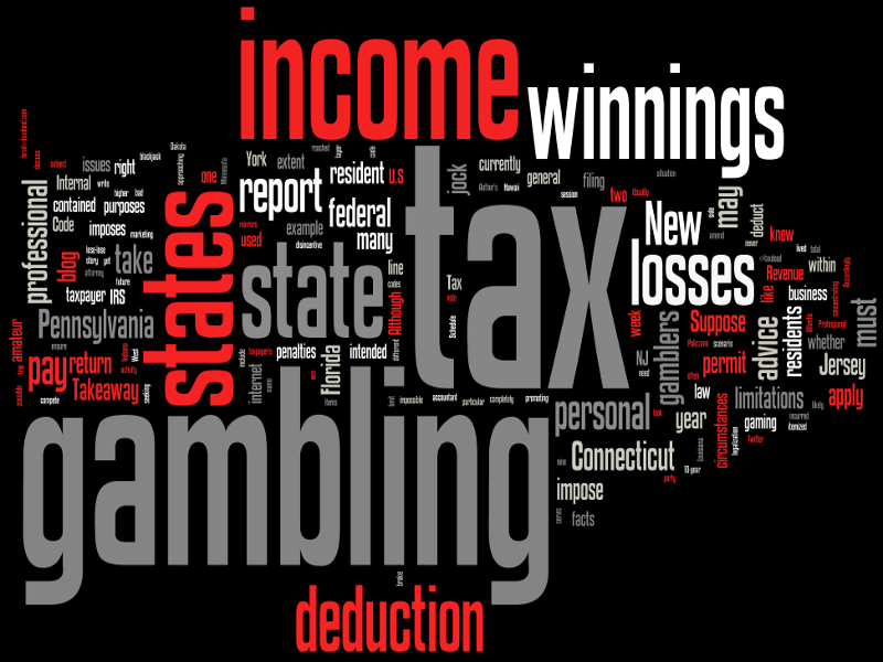 California tax on gambling winnings