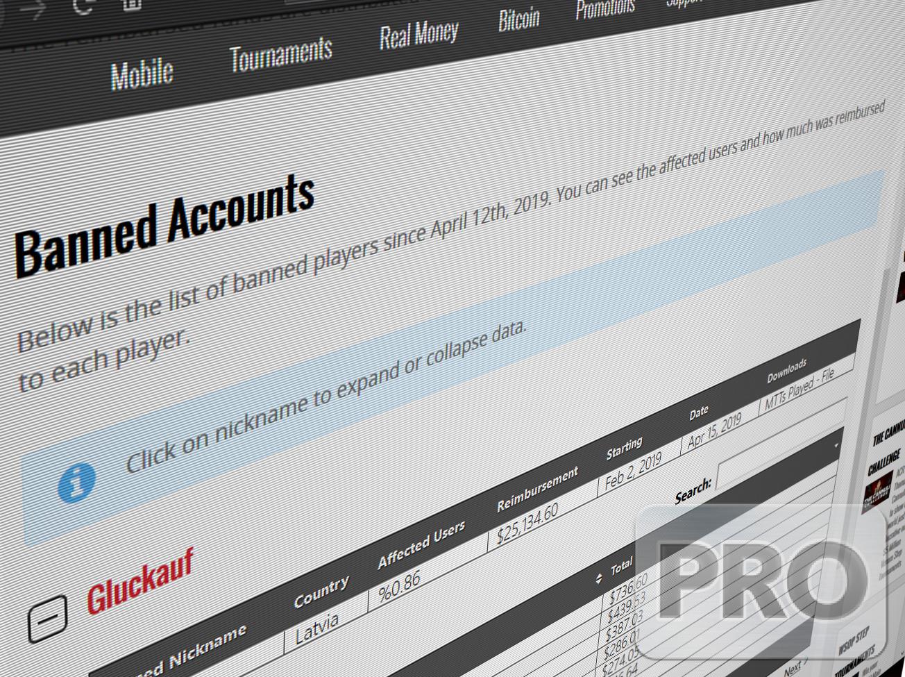 WPN Publishes List of Banned Accounts in its Fight Against Bots | Poker  Industry PRO