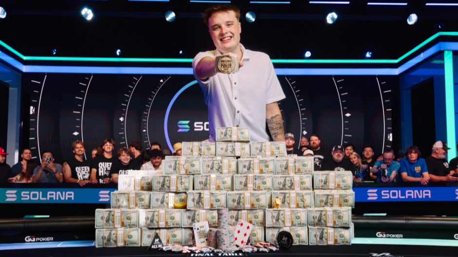 Lucas Jumalon Makes History as Second-Youngest WSOP Main Event Winner